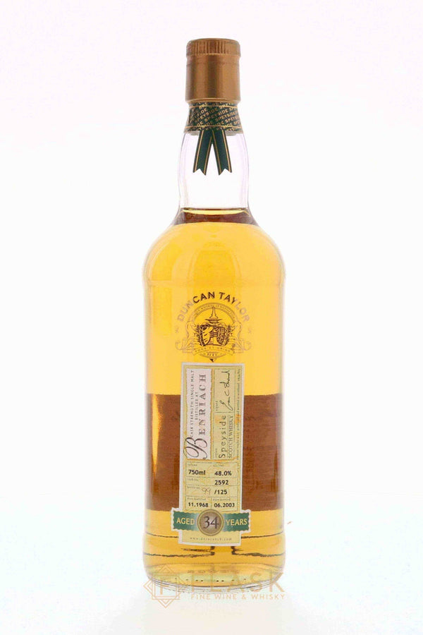 Benriach 1968 34 Year Old Duncan Taylor Single Cask No.2592 - Flask Fine Wine & Whisky