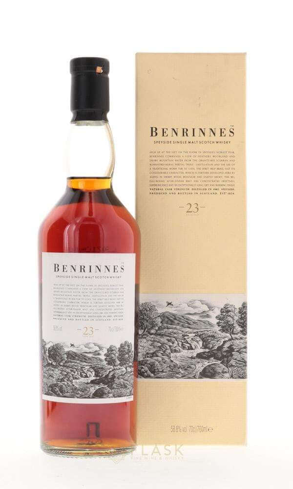 Benrinnes 1985 Cask Strength 23 Year Old Single Malt - Flask Fine Wine & Whisky
