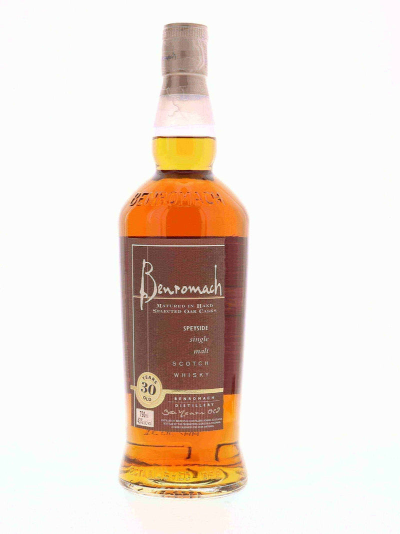 Benromach 30 Year Old Speyside Single Malt Scotch Whisky - Flask Fine Wine & Whisky
