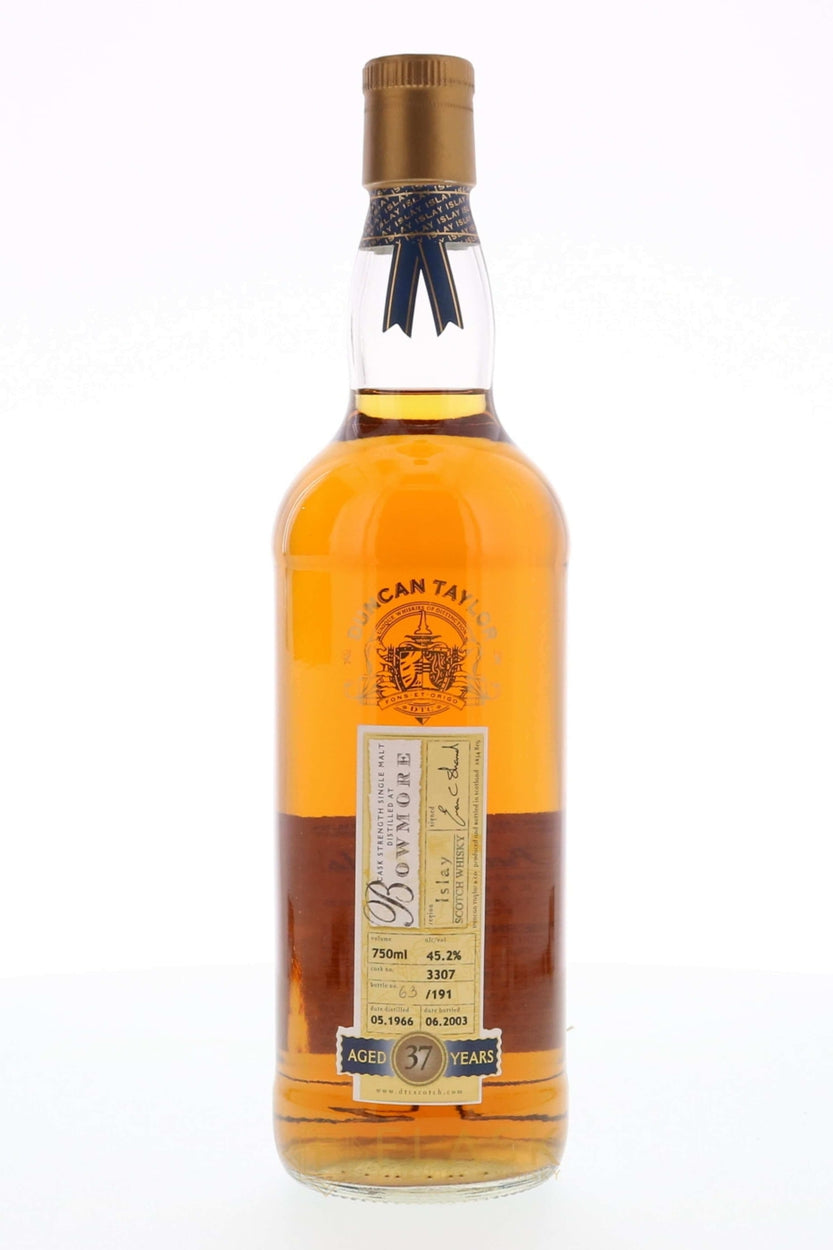 Bowmore 1966 37 Year Old Duncan Taylor Single Cask No.3307 - Flask Fine Wine & Whisky