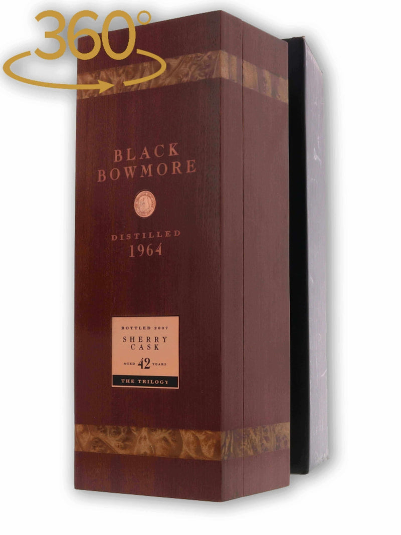 Bowmore Black Bowmore 1964 42 Year Old The Trilogy - Flask Fine Wine & Whisky