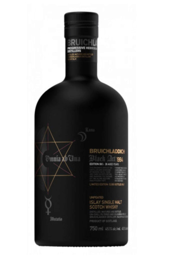 Bruichladdich Black Art 8th Edition 1994 26 yr Single Malt - Flask Fine Wine & Whisky