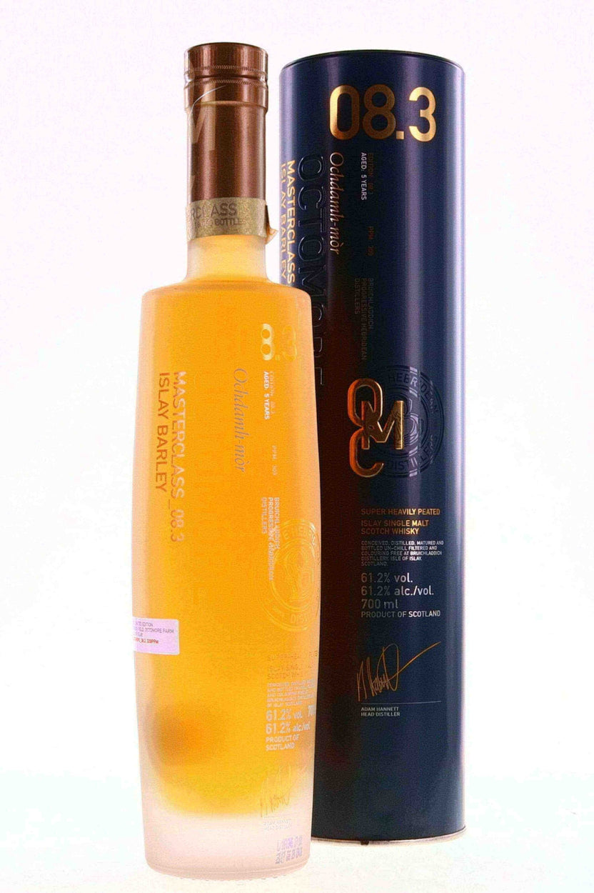 Bruichladdich Octomore Masterclass 8.3 Islay Barley - Flask Fine Wine & Whisky