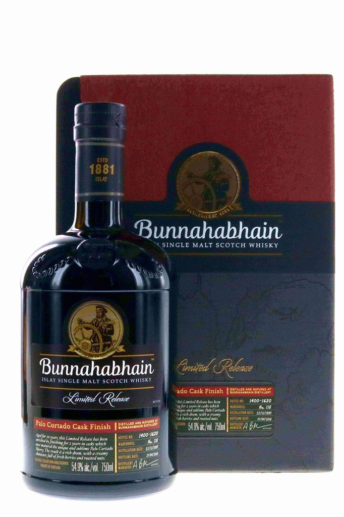 Bunnahabhain 1997 Limited Release Palo Cortado Cask Finish 20 Year - Flask Fine Wine & Whisky