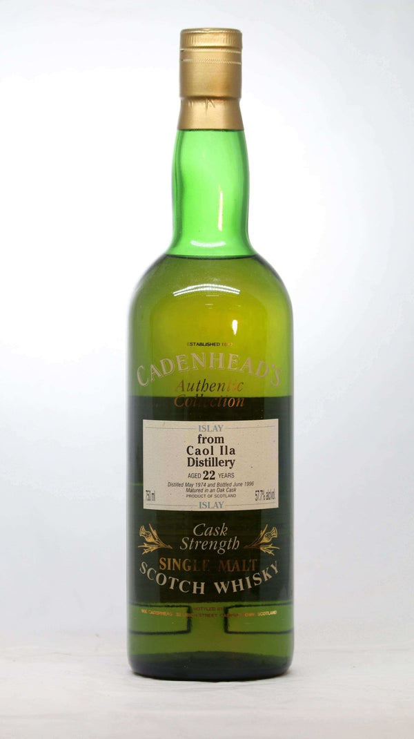 Cadenheads Authentic Collection 1974 Caol Ila Cask Strength Single Malt Aged 22 years - Flask Fine Wine & Whisky