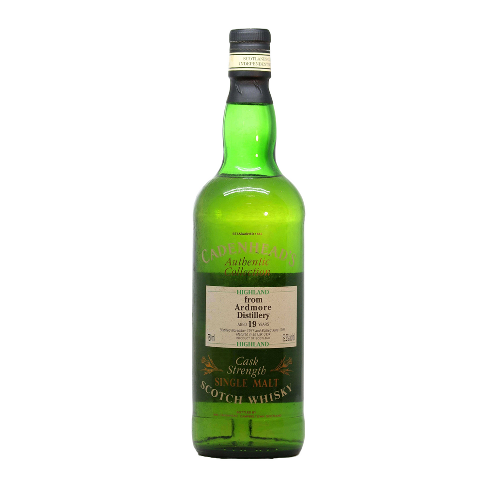 Cadenheads Authentic Collection 1977 Ardmore Cask Strength Aged 19 years - Flask Fine Wine & Whisky