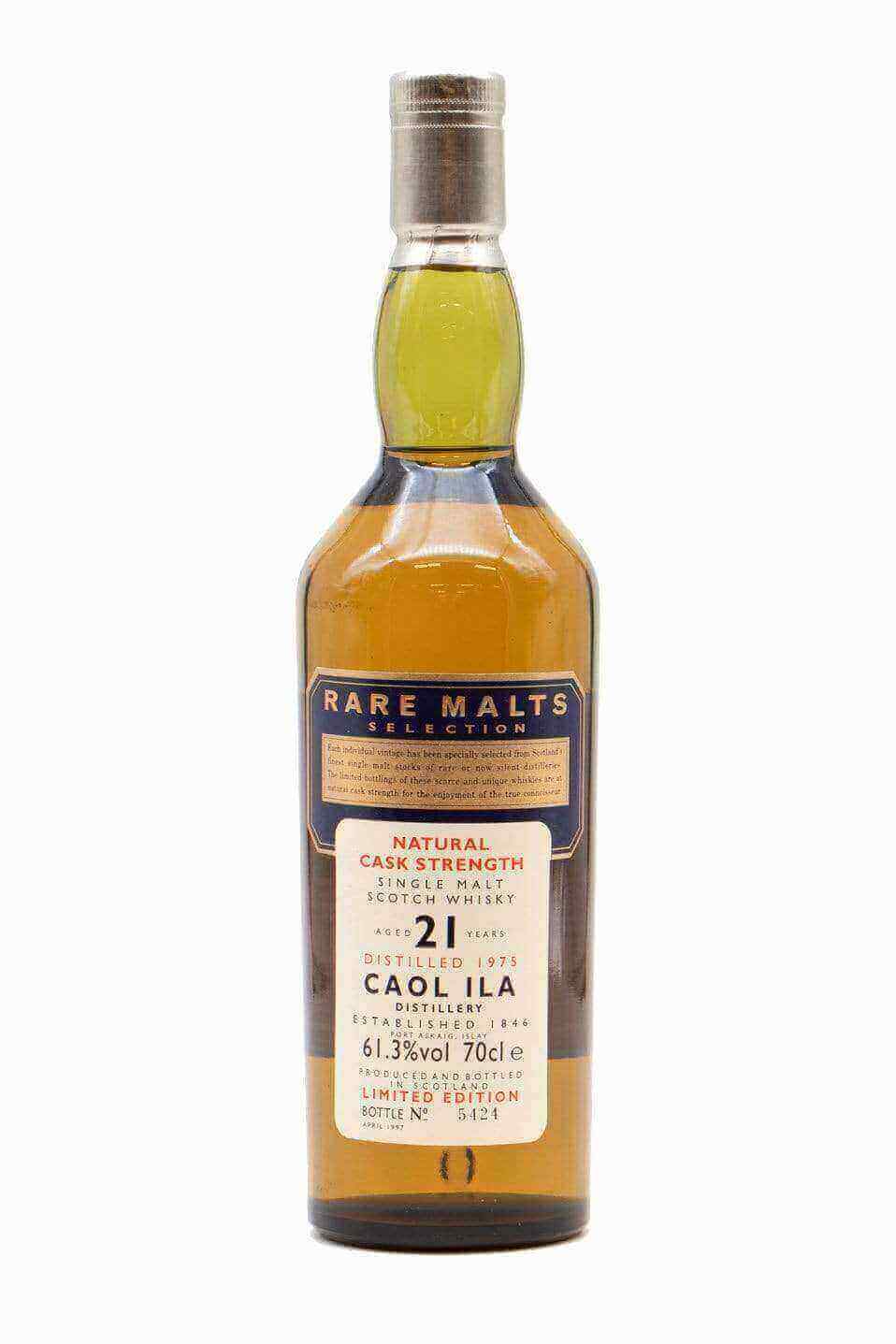 Caol Ila 1975 21 Year Old Rare Malts 61.3% - Flask Fine Wine & Whisky