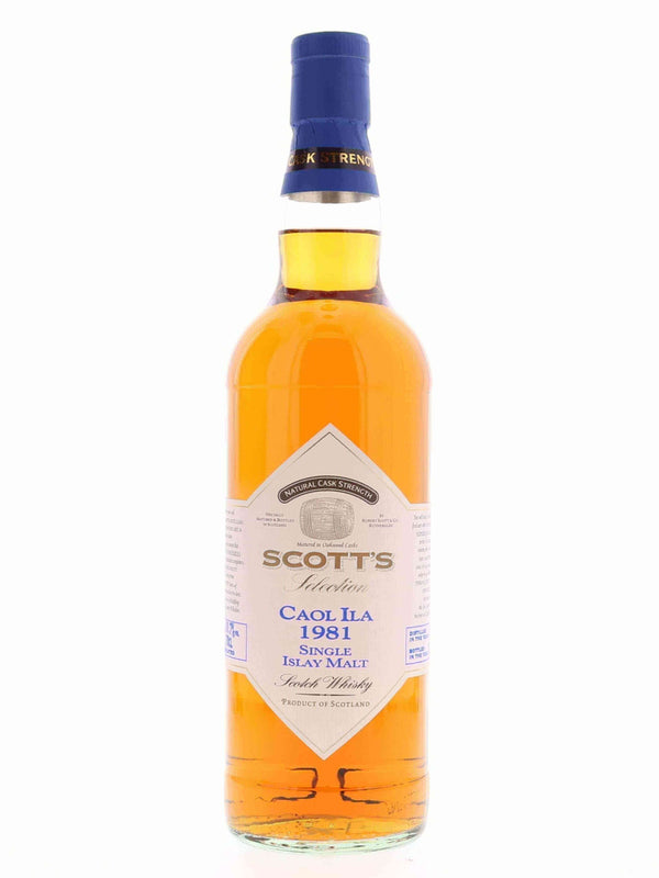 Caol Ila 1981 Scott's Selection Cask Strength 30 Year Old - Flask Fine Wine & Whisky