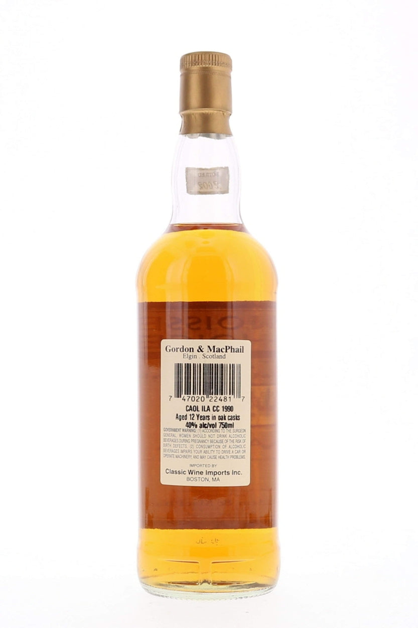 Caol Ila 1990 12 Year Old Connoisseurs Choice - Flask Fine Wine & Whisky