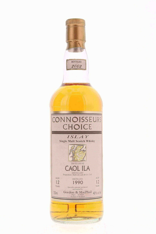 Caol Ila 1990 12 Year Old Connoisseurs Choice - Flask Fine Wine & Whisky