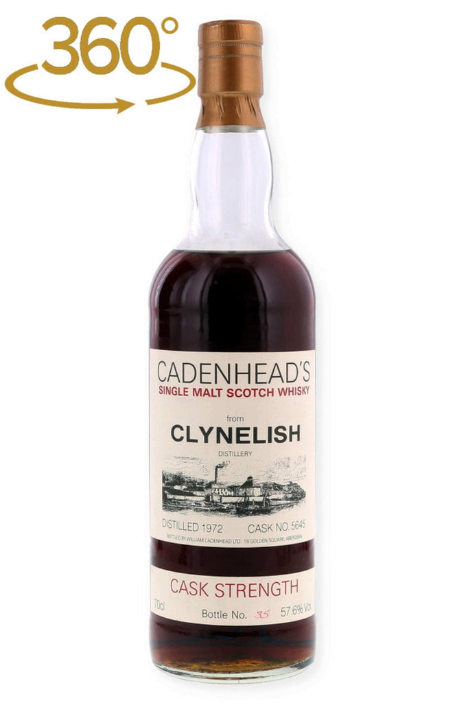Clynelish 1972, Cadenhead's Cask Strength Bottling Cask #5645 - Flask Fine Wine & Whisky