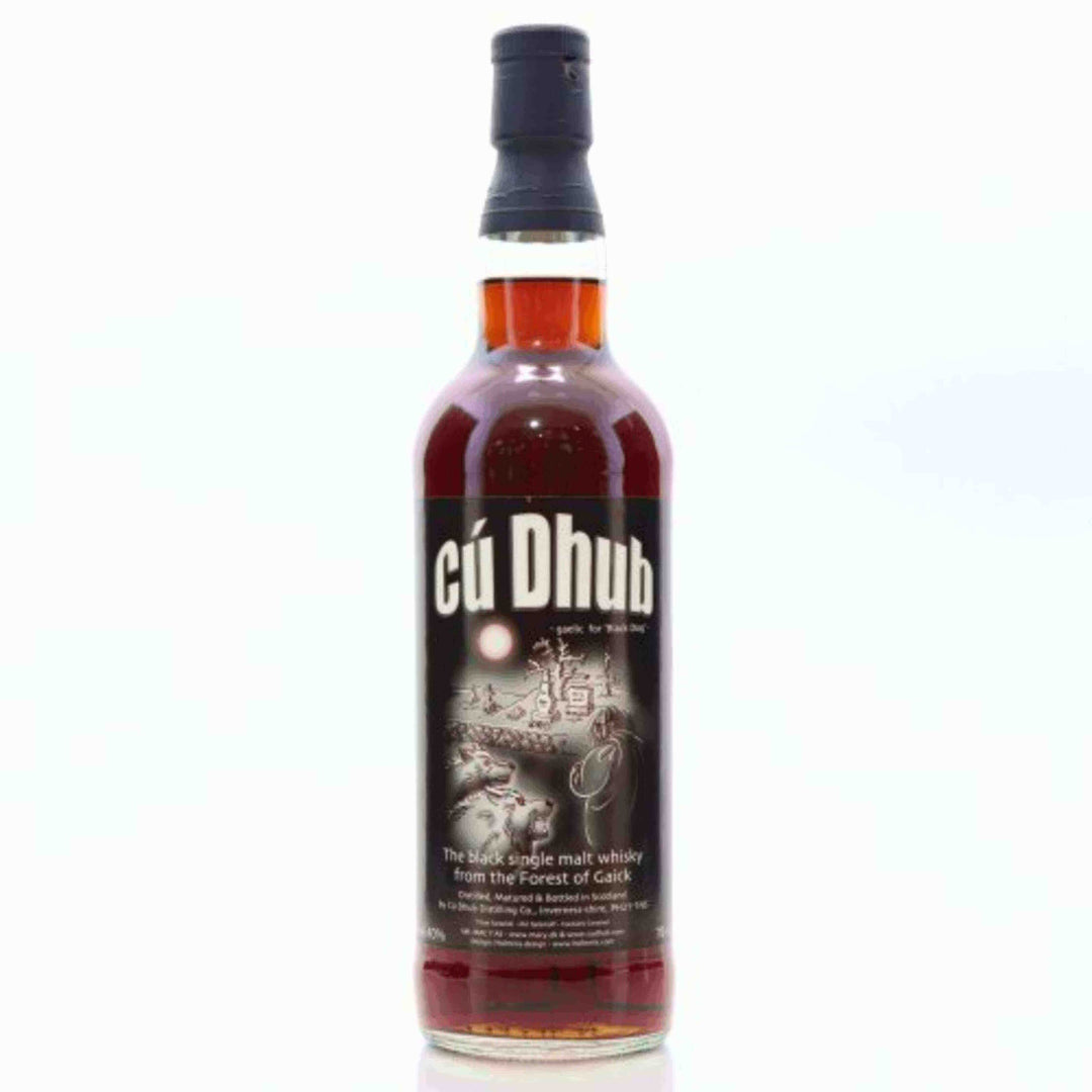 Cu Dhub Black Single Malt Scotch Whisky - Flask Fine Wine & Whisky