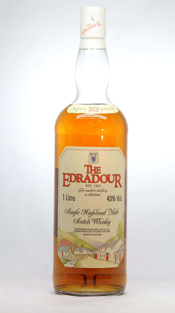 Edradour Aged 10 Years 43% Original Bottle 1 Liter - Flask Fine Wine & Whisky
