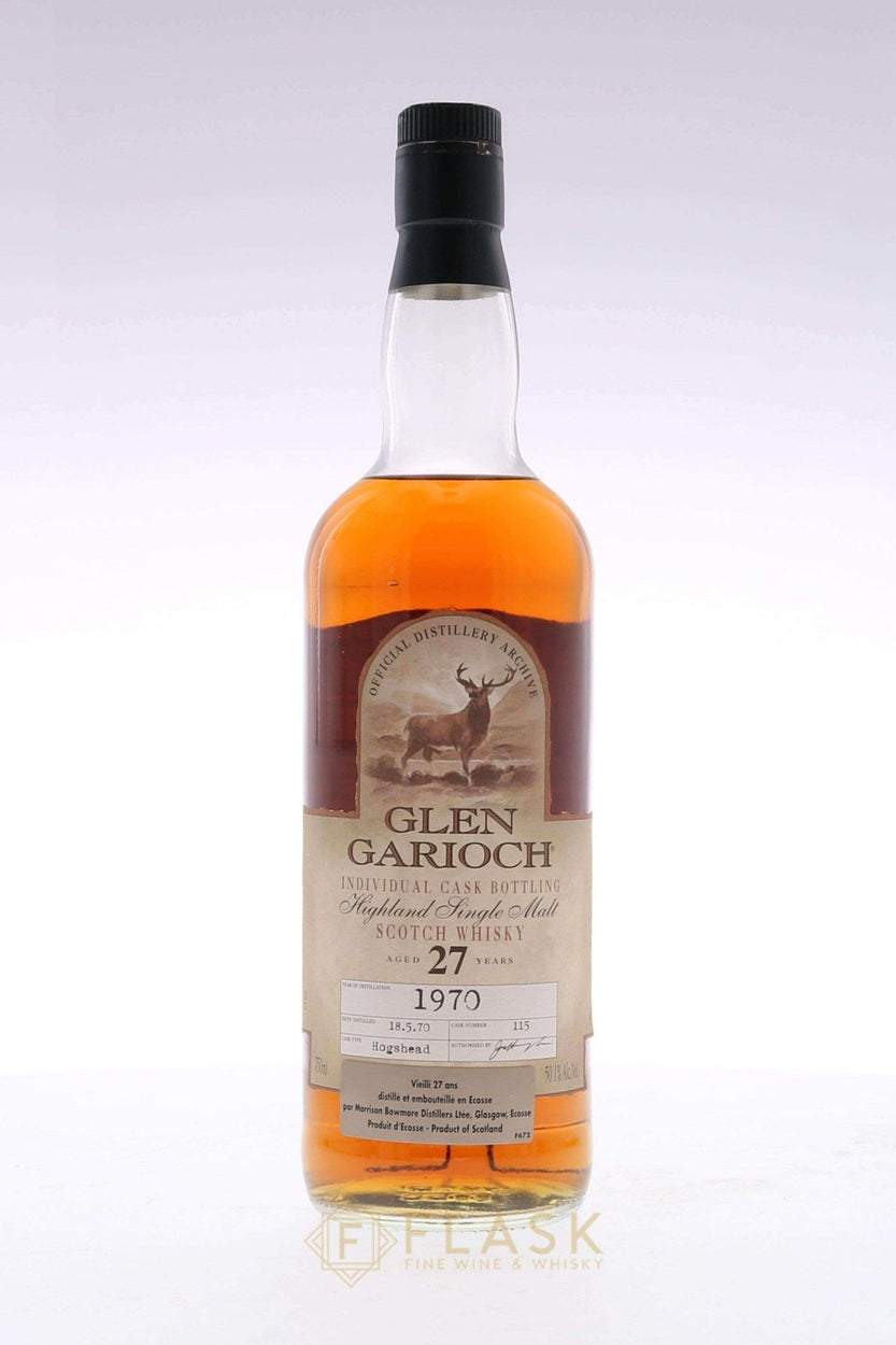 Glen Garioch 27 Year Old 1970 Single Cask #115 - Flask Fine Wine & Whisky