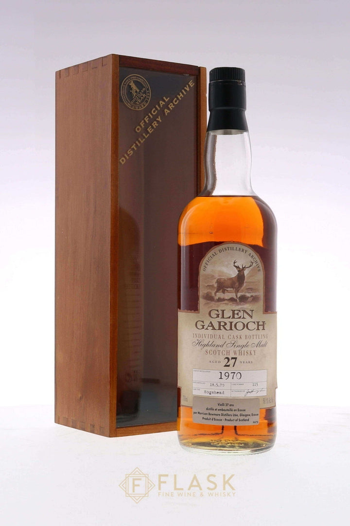 Glen Garioch 27 Year Old 1970 Single Cask #115 - Flask Fine Wine & Whisky