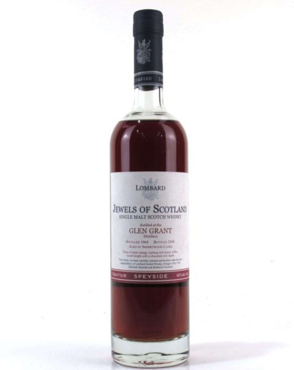 Glen Grant 1964 Lombard Jewels of Scotland Sherrywood - Flask Fine Wine & Whisky