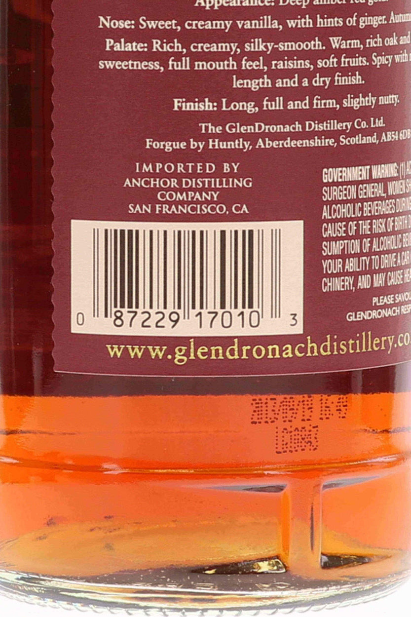 Glendronach 12 Year Old Bottled 2013 - Flask Fine Wine & Whisky