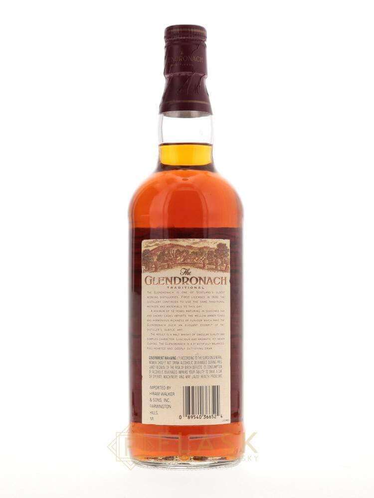 Glendronach 12 Year Old Traditional 1990s 750ml - Flask Fine Wine & Whisky