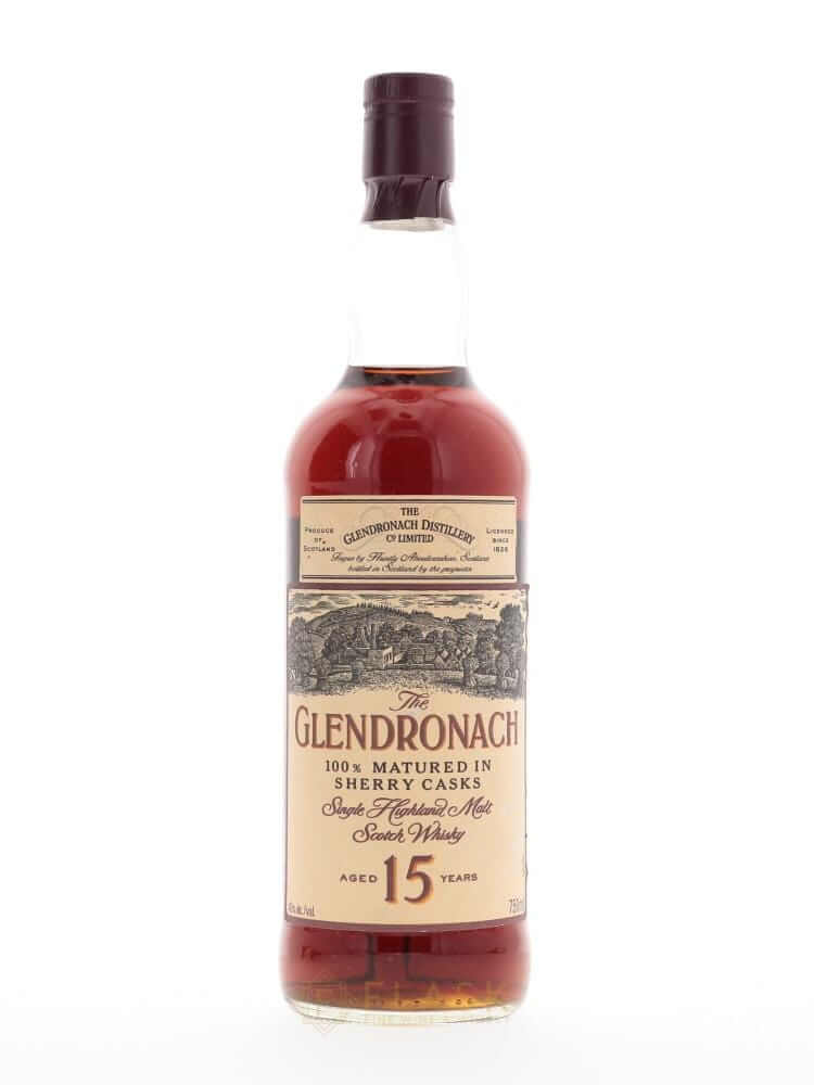 Glendronach 15 Year Old Sherry Casks 1990s / Hiram Walker Imports - Flask Fine Wine & Whisky