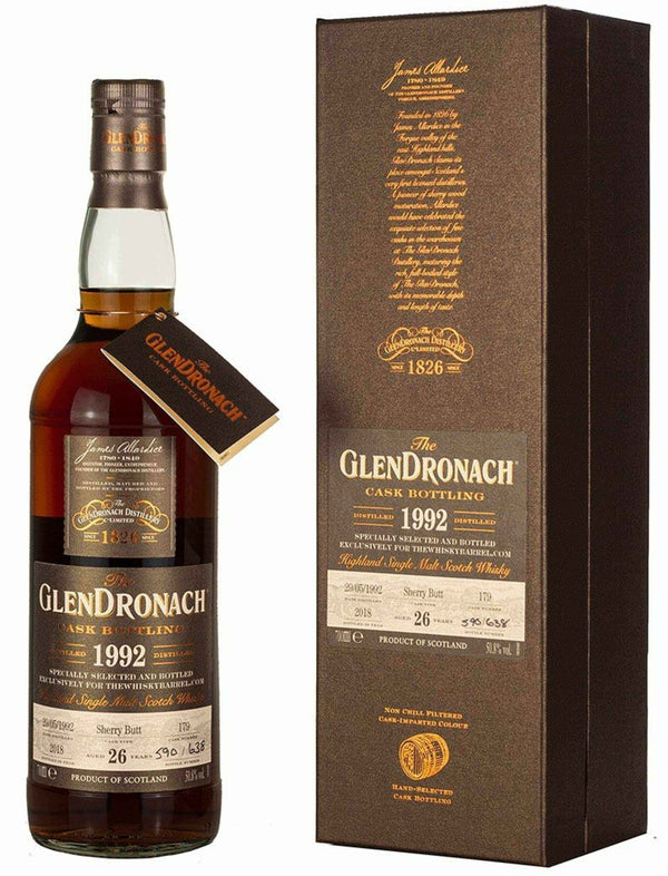 Glendronach 1992 26 Year Old Cask #179 - Flask Fine Wine & Whisky