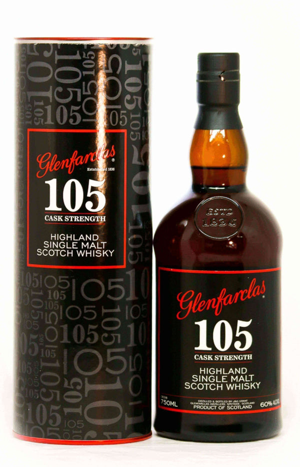Glenfarclas 105 Cask Strength Single Malt Scotch - Flask Fine Wine & Whisky