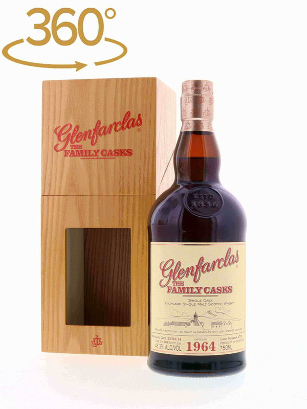 Glenfarclas 1964 50 Year Old Family Cask #4730 Summer 2014 Release - Flask Fine Wine & Whisky