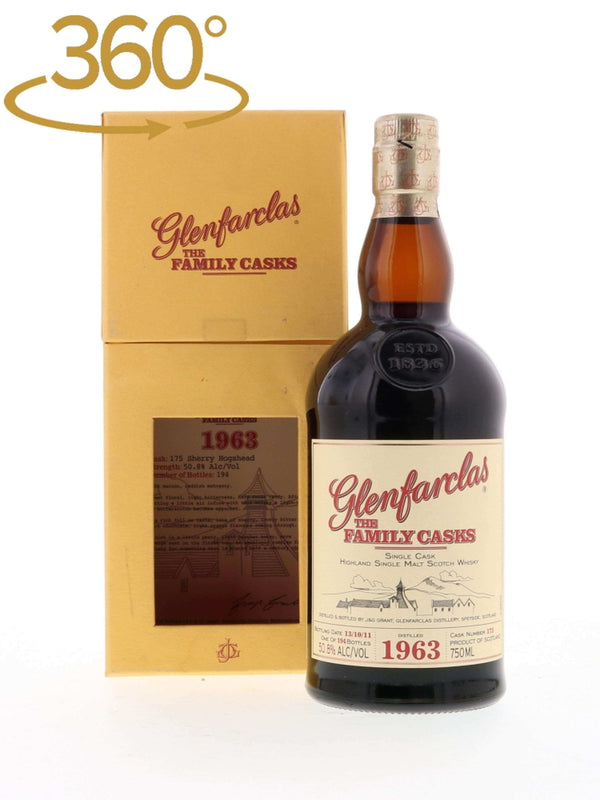Glenfarclas Family Casks 1963 # 175 - Flask Fine Wine & Whisky