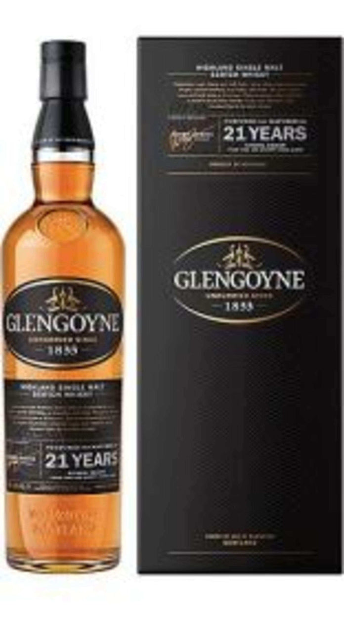 Glengoyne 21 - Flask Fine Wine & Whisky