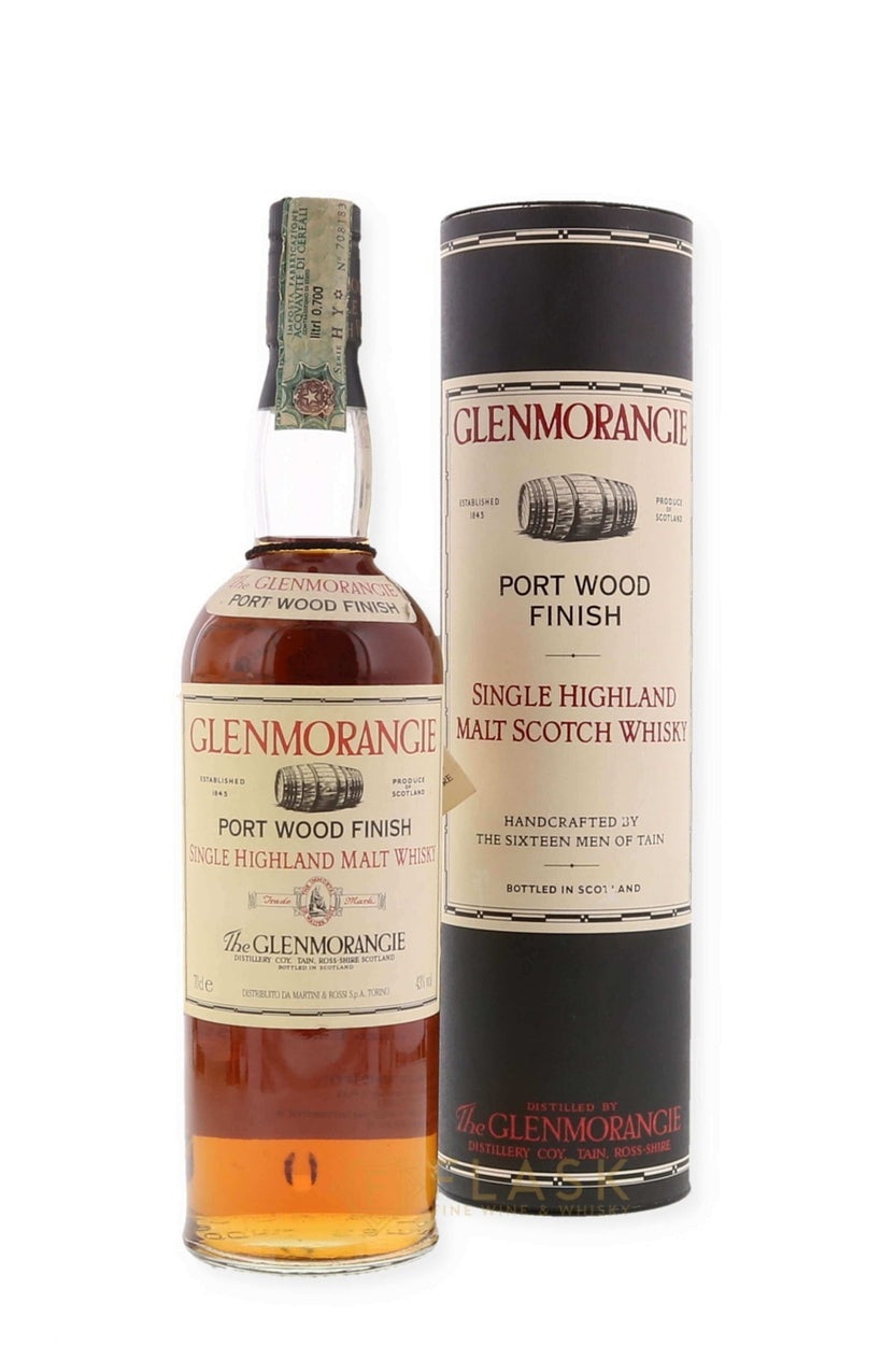 Glenmorangie Port Wood Finish / Old Bottle - Flask Fine Wine & Whisky