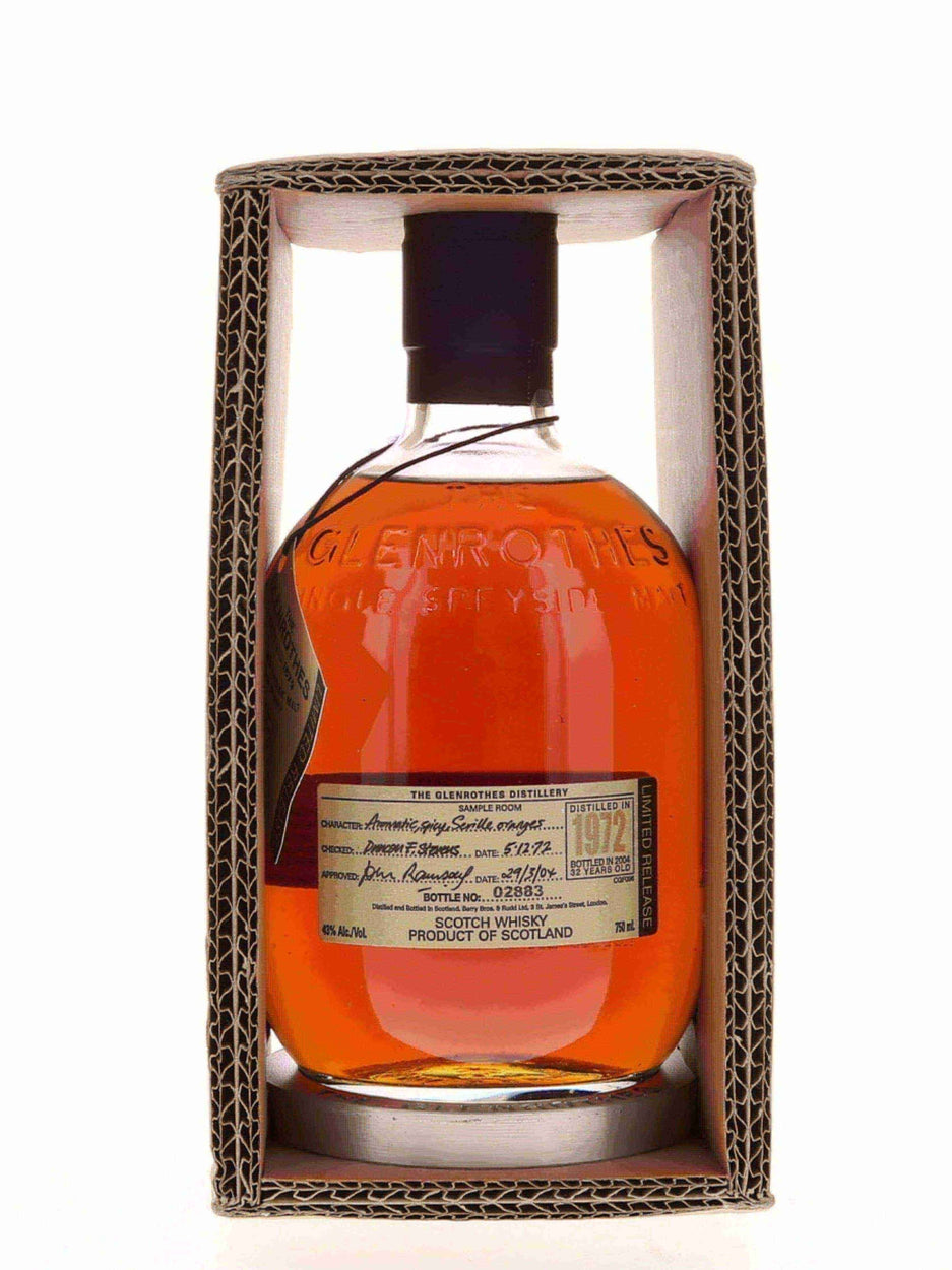 Buy Glenrothes 1972 32 Year Old Limited Release | Flask Wines