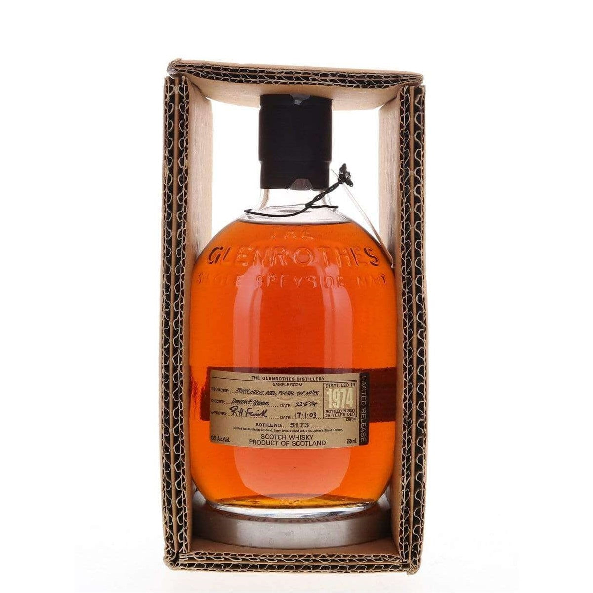Glenrothes 1974 29 Year Old Limited Release | Single Malt Scotch