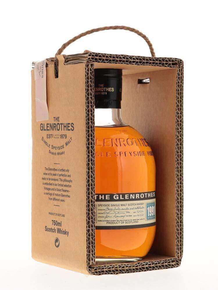 Glenrothes 1991 17 Year Old Single Malt Scotch Whisky - Flask Fine Wine & Whisky