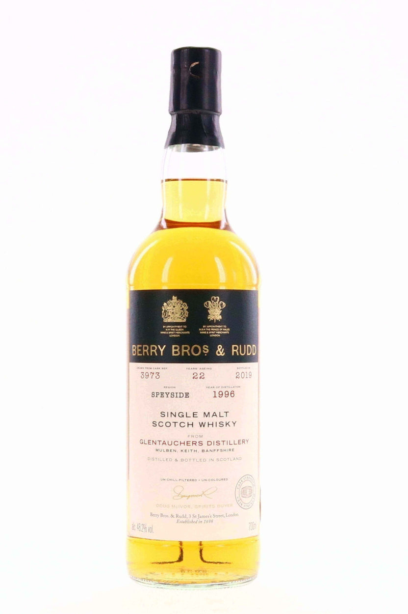 Glentauchers 1996 22 Year Old Berry Bros Cask #3973 - Flask Fine Wine & Whisky