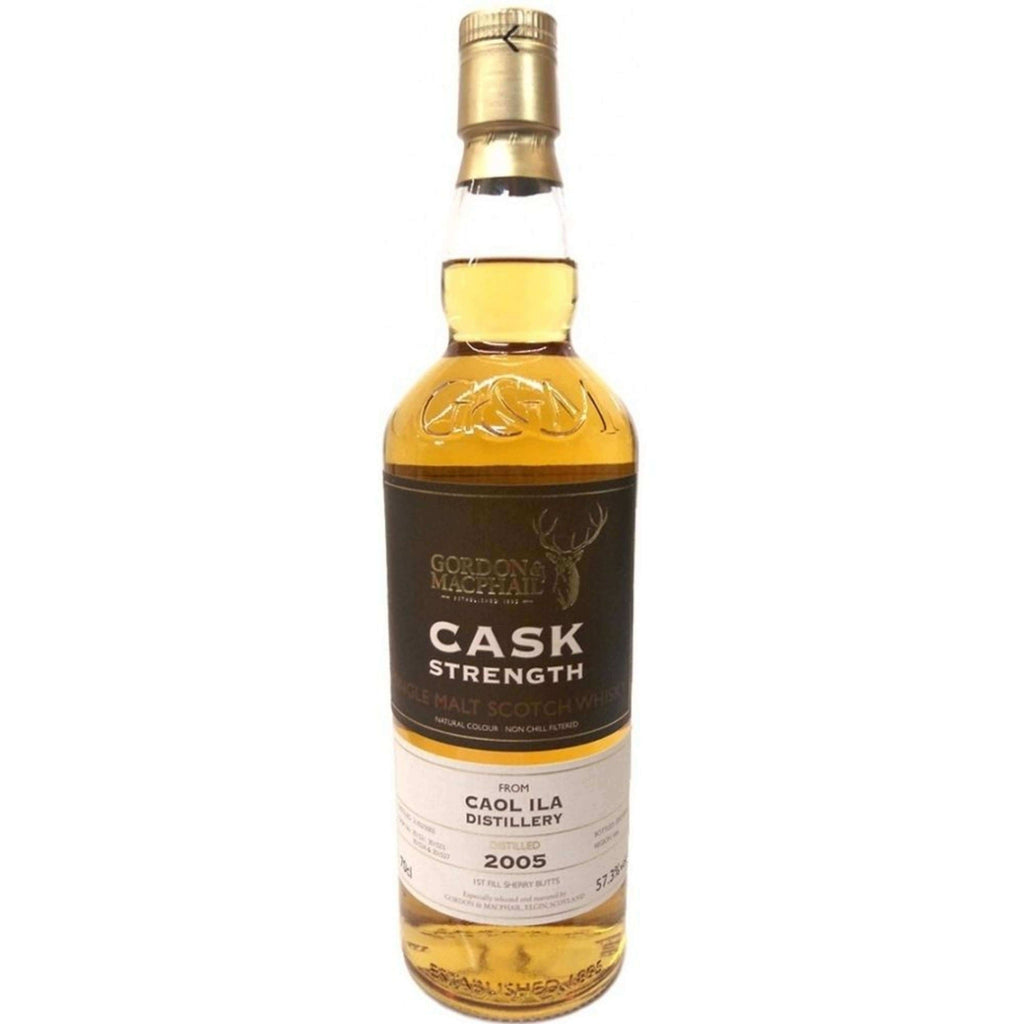 Gordon & MacPhail Caol Ila 2005 Old Cask Strength Single Malt Scotch Whisky - Flask Fine Wine & Whisky