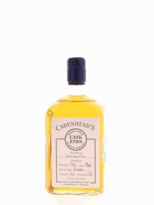 Highland Park 1986 28 Year Old Cadenhead's Cask Ends 52.8% - Flask Fine Wine & Whisky