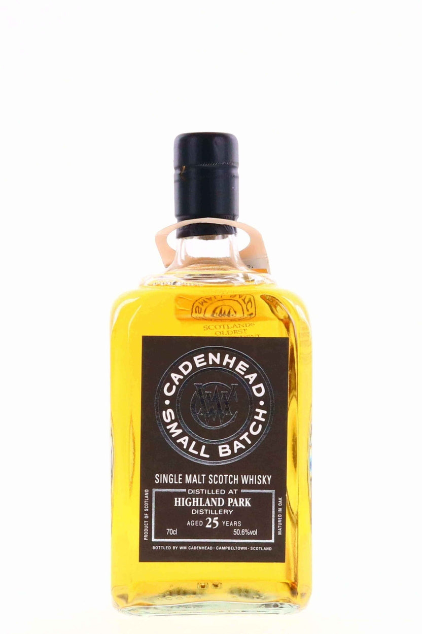 Highland Park 1990 25 Year Old Cadenhead's Cask Strength - Flask Fine Wine & Whisky