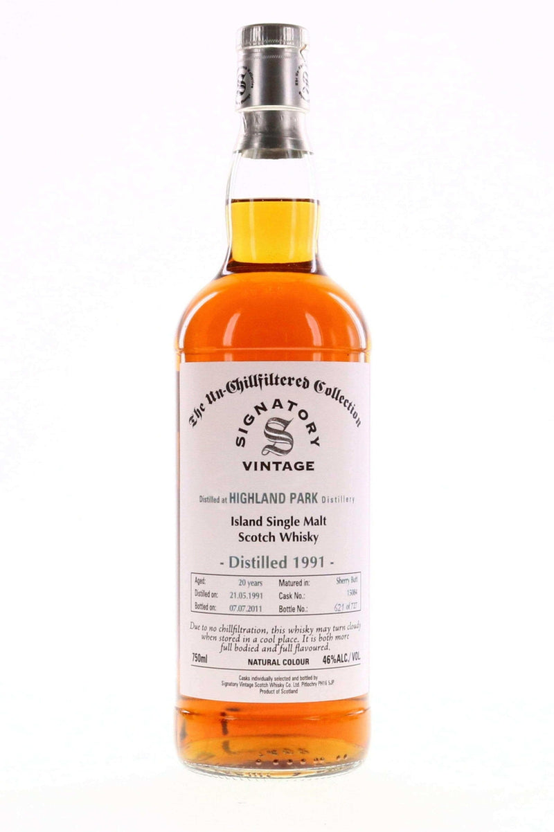 Highland Park 20 Year Old 1991 Un-Chillfiltered Signatory