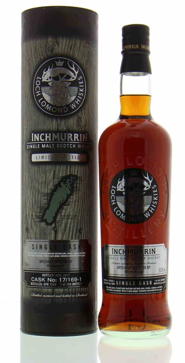Inchmurrin 14 Years Old 'Law' For WhiskyNerds Cask:17/169-1 56.3% 2003 - Flask Fine Wine & Whisky