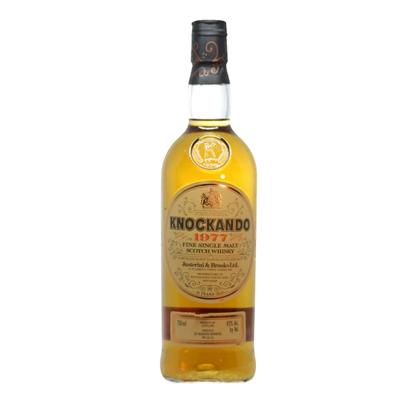 Knockando 1977 J&B Justerini Single Malt Scotch Whisky - Flask Fine Wine & Whisky