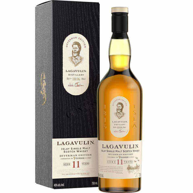 Lagavulin 11yr Nick Offerman Edition Finished in Guinness Casks - Flask Fine Wine & Whisky
