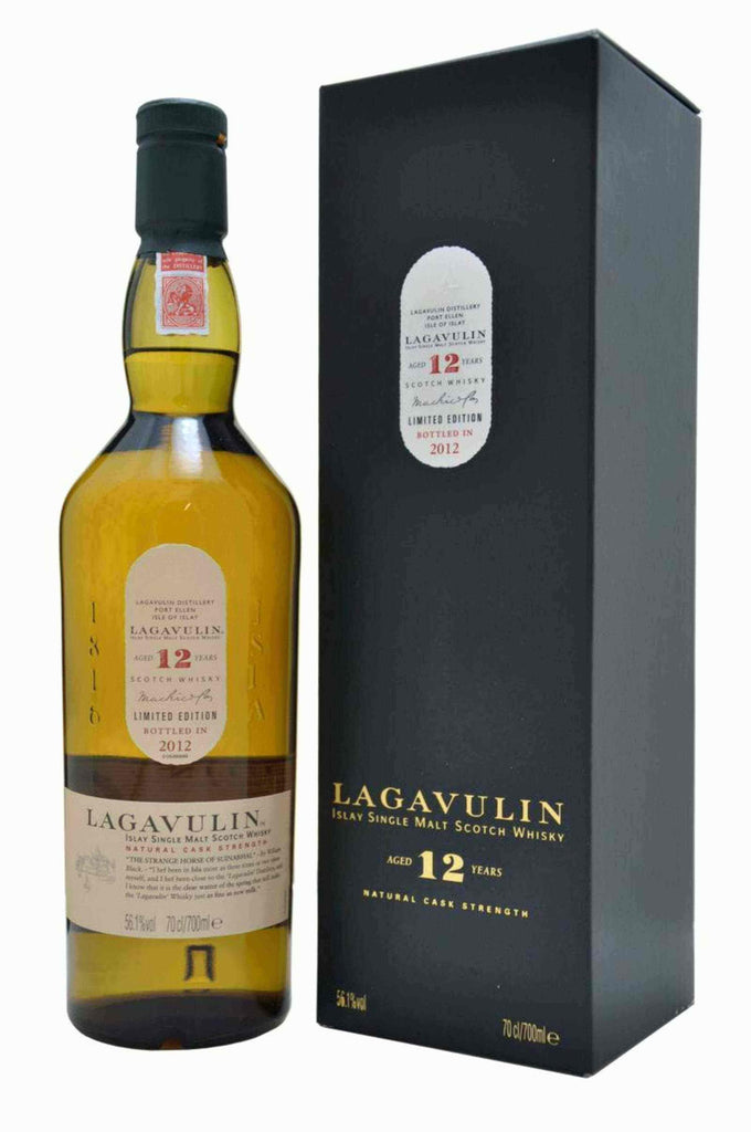Lagavulin 12 yr cask strength 2018 - Flask Fine Wine & Whisky