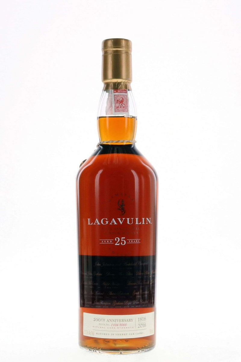 Lagavulin 25 Year Old Bicentenary Edition 200th Anniversary 750ml - Flask Fine Wine & Whisky