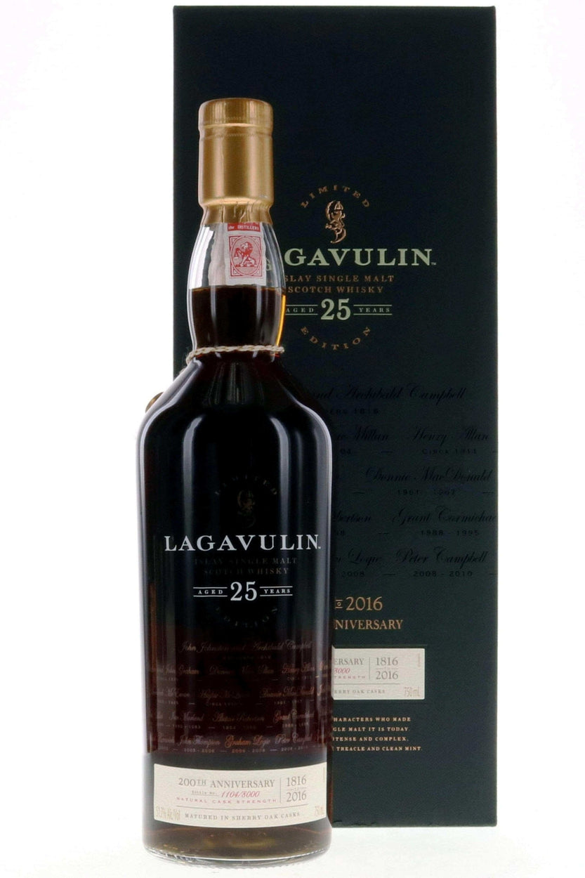 Lagavulin 25 Year Old Bicentenary Edition 200th Anniversary 750ml - Flask Fine Wine & Whisky