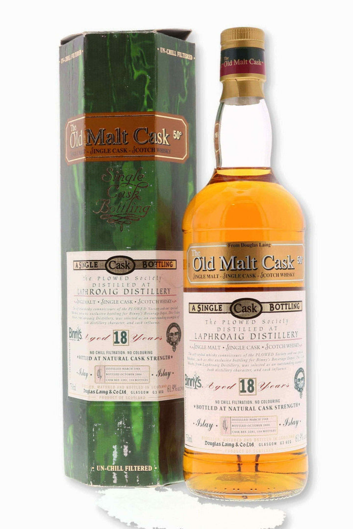 Laphroaig 1988 Douglas Laing 18 Year Old Old Malt Cask for PLOWED [Net] - Flask Fine Wine & Whisky