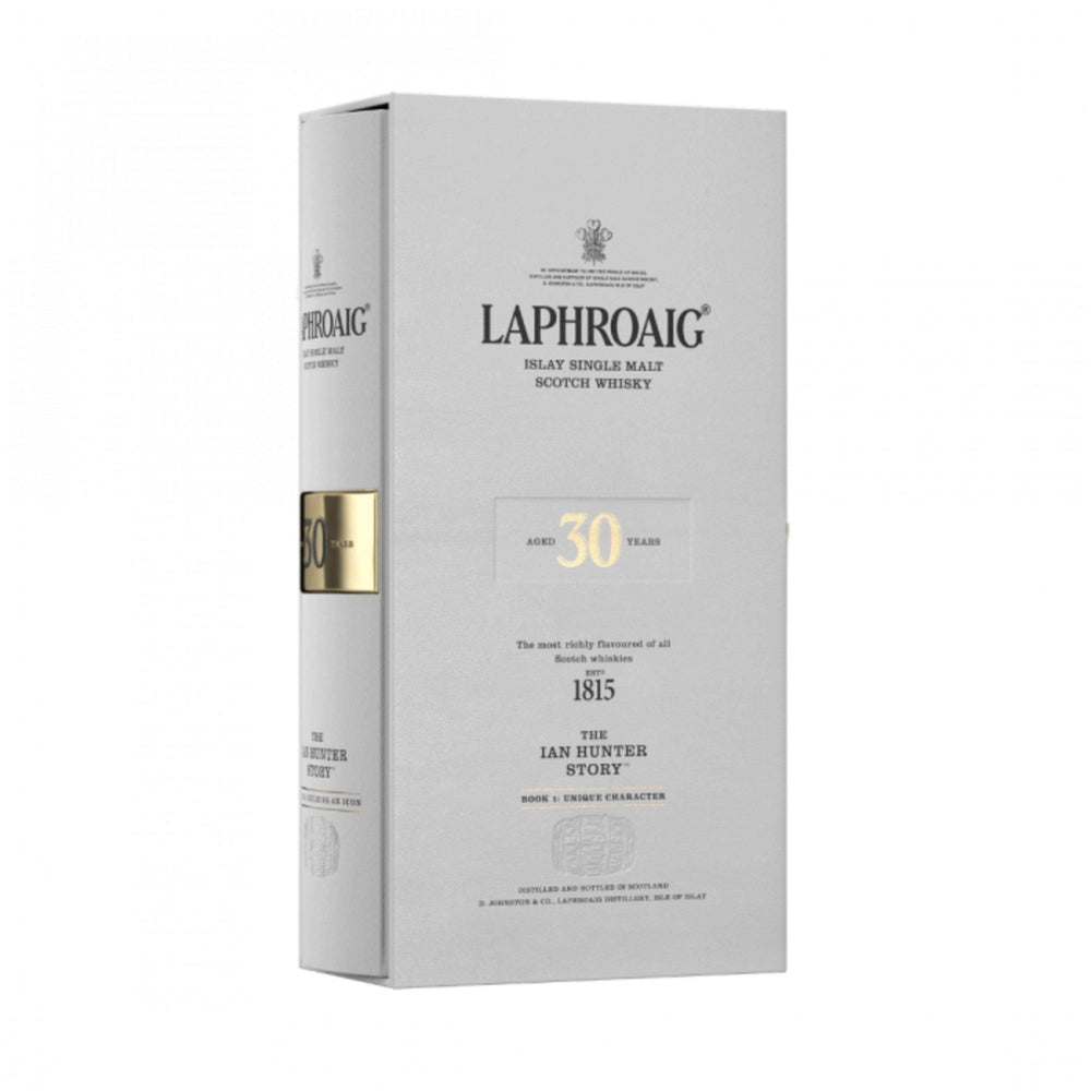 Laphroaig 30 Year Old The Ian Hunter Story Book One - Flask Fine Wine & Whisky