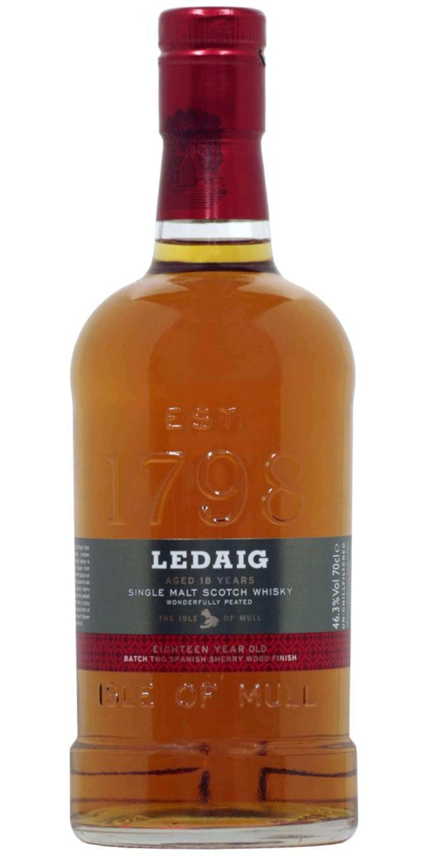 Ledaig 18 Year Batch No 2 Single Malt Scotch 46.3 - Flask Fine Wine & Whisky