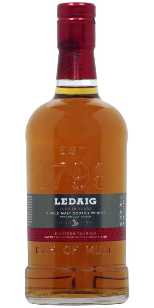 Ledaig 18 Year Batch No 2 Single Malt Scotch 46.3 - Flask Fine Wine & Whisky