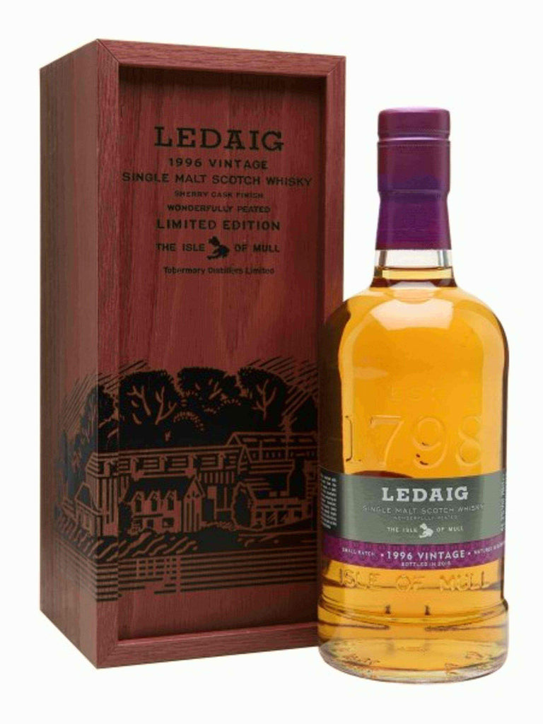 Ledaig Oloroso Cask 19 Year Old Single Malt Scotch Whisky 1996 - Flask Fine Wine & Whisky