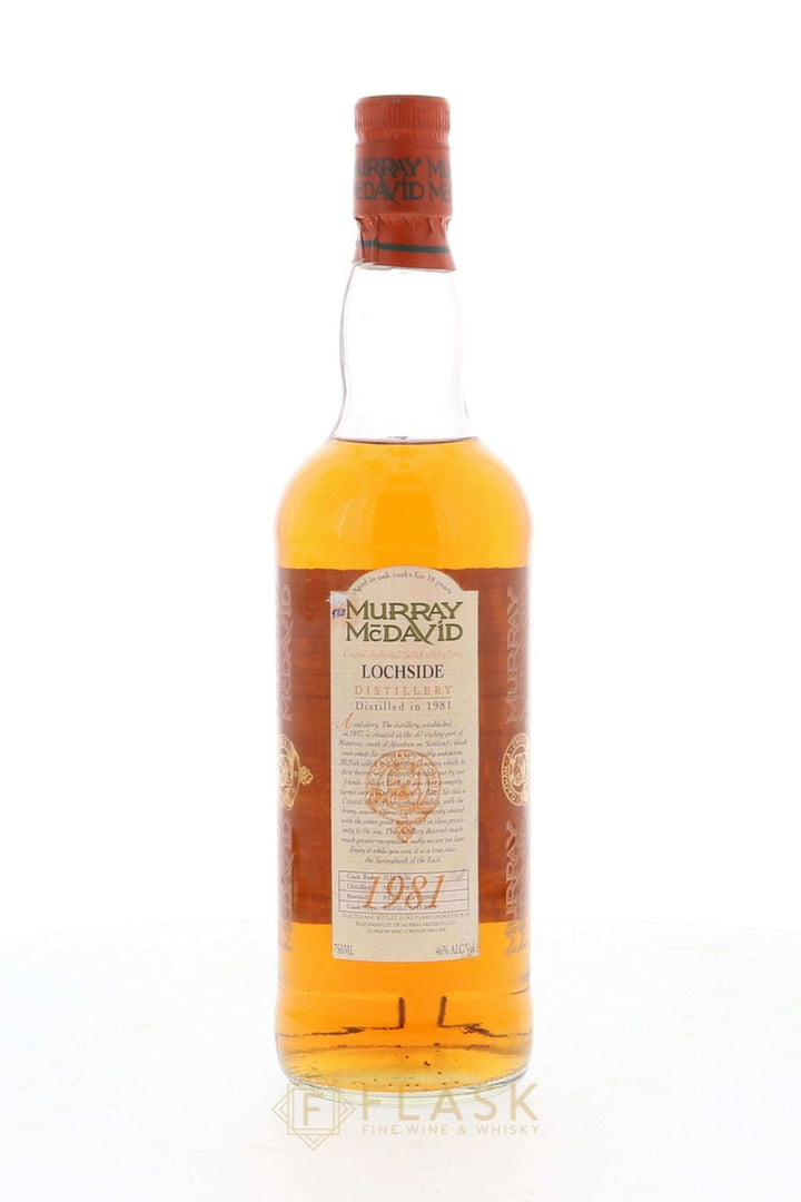 Lochside 1981 19 Year Old Murray McDavid Refill Sherry Cask 9636 - Flask Fine Wine & Whisky