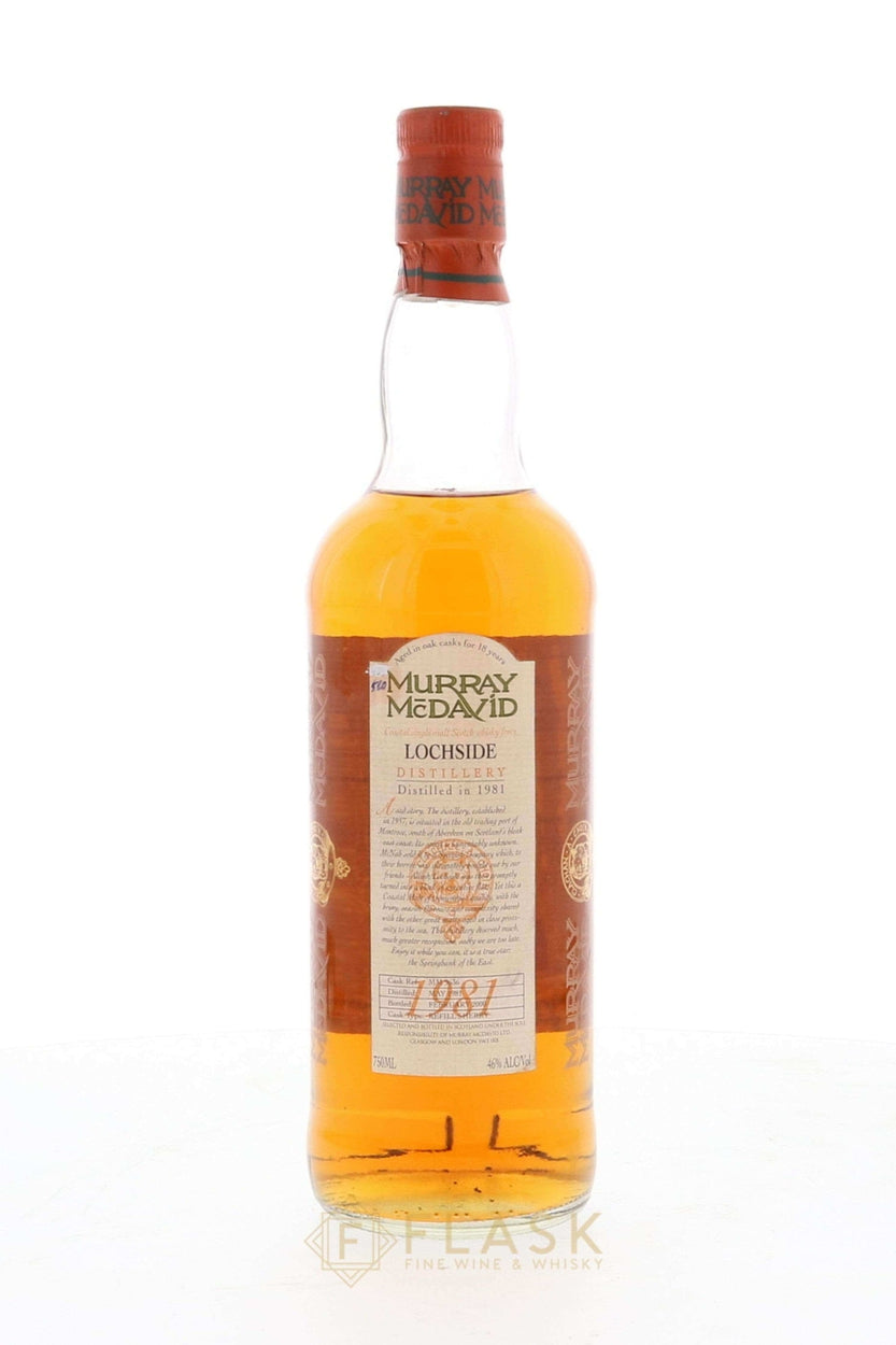 Lochside 1981 19 Year Old Murray McDavid Refill Sherry Cask 9636 - Flask Fine Wine & Whisky